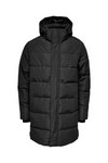 ONLY & SONS Winter Quilted Jacke Black