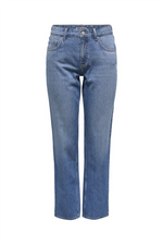 ONLY Mom Jeans Medium Blue Denim