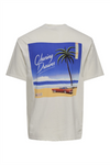 ONLY & SONS Relax Backprint T-Shirt Cloud Dancer