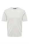 ONLY & SONS Strick T-Shirt Cloud Dancer