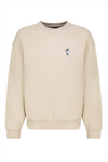 EIGHT 2 NINE Backprint Sweatshirt Light Beige