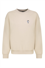 EIGHT 2 NINE Backprint Sweatshirt Light Beige