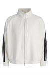 JACK & JONES Frottee Sweatjacke Cloud Dancer