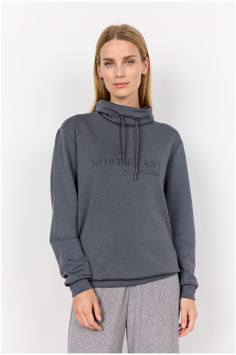 SOYACONCEPT Soft Sweatshirt Dunkelgrau