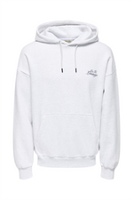 ONLY & SONS Backprint Hoodie Super Light Grey