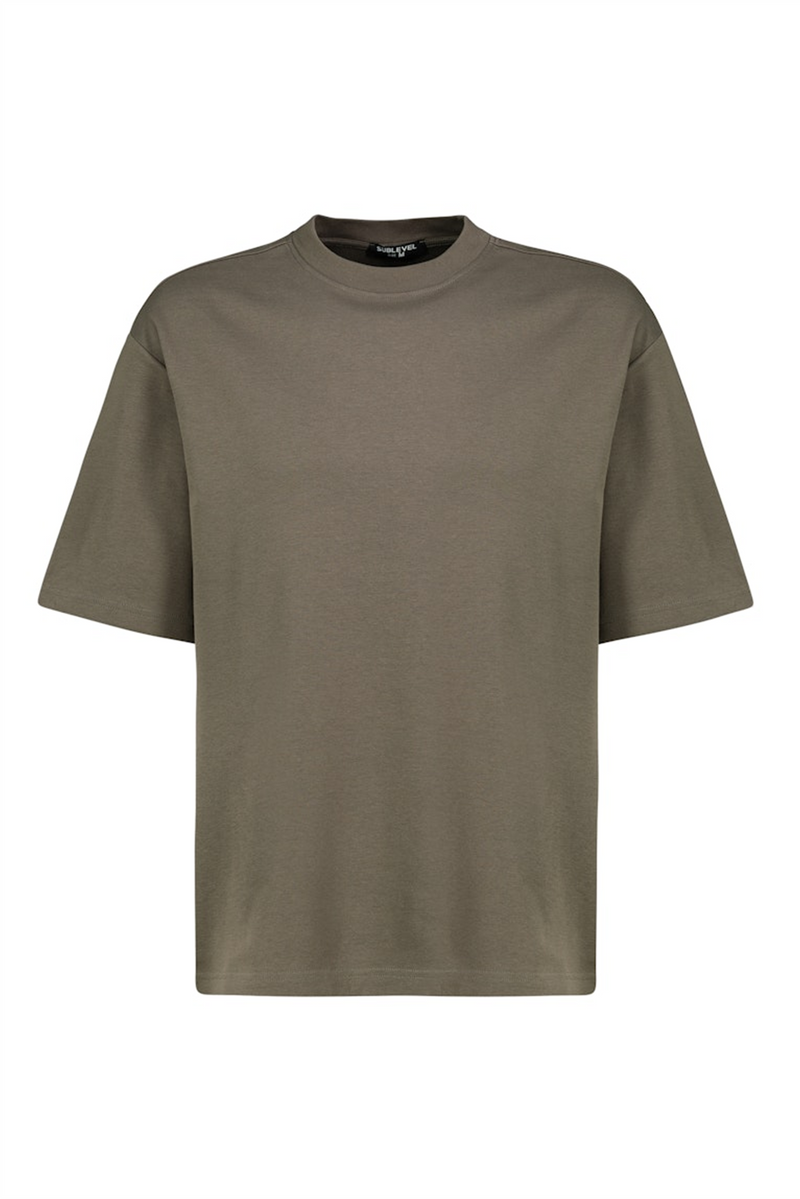 SUBLEVEL Soft T-Shirt Dark Brown