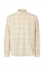 SELECTED HOMME Cord Hemd Egret