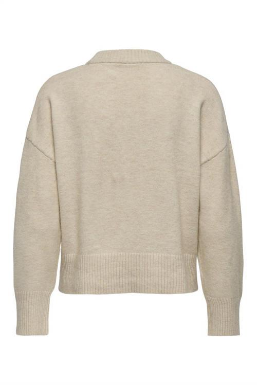 ONLY Pullover Oatmeal Melange