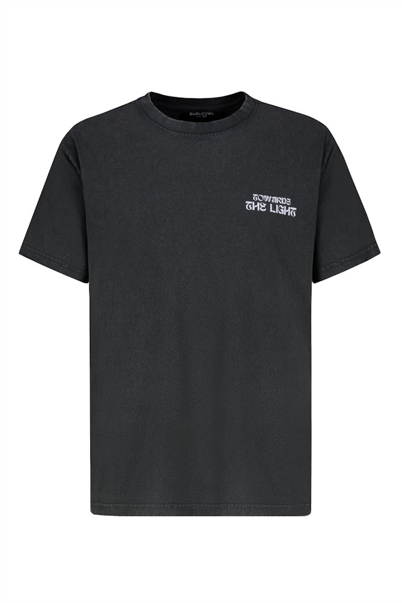 SUBLEVEL Backprint T-Shirt Dark Grey