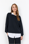 SOYACONCEPT Soft Bluse Schwarz