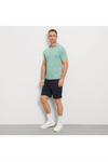 OLYMP Leinen Poloshirt Smaragd