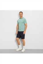 OLYMP Leinen Poloshirt Smaragd