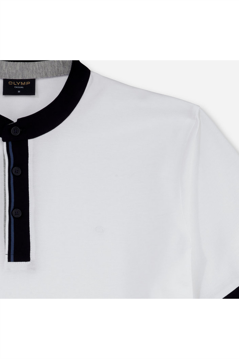 OLYMP Poloshirt Weiss