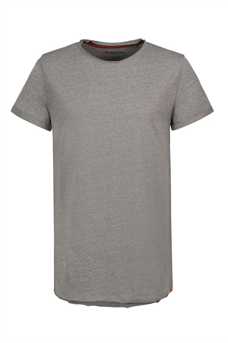 SUBLEVEL Long T-Shirt Dark Beige
