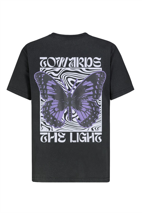SUBLEVEL Backprint T-Shirt Dark Grey