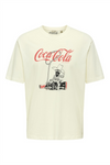 ONLY & SONS Frontprint T-Shirt Gardenia