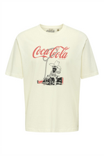 ONLY & SONS Frontprint T-Shirt Gardenia