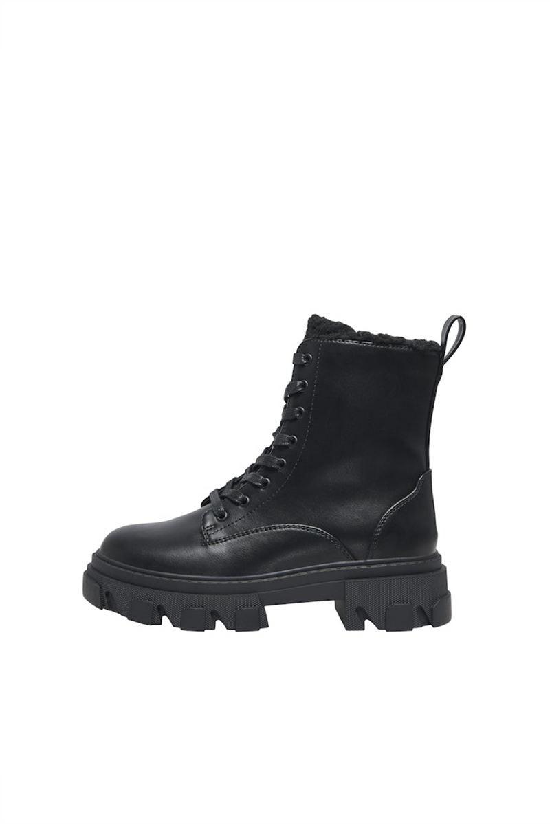 ONLY SHOES Gefütterte Boots Black