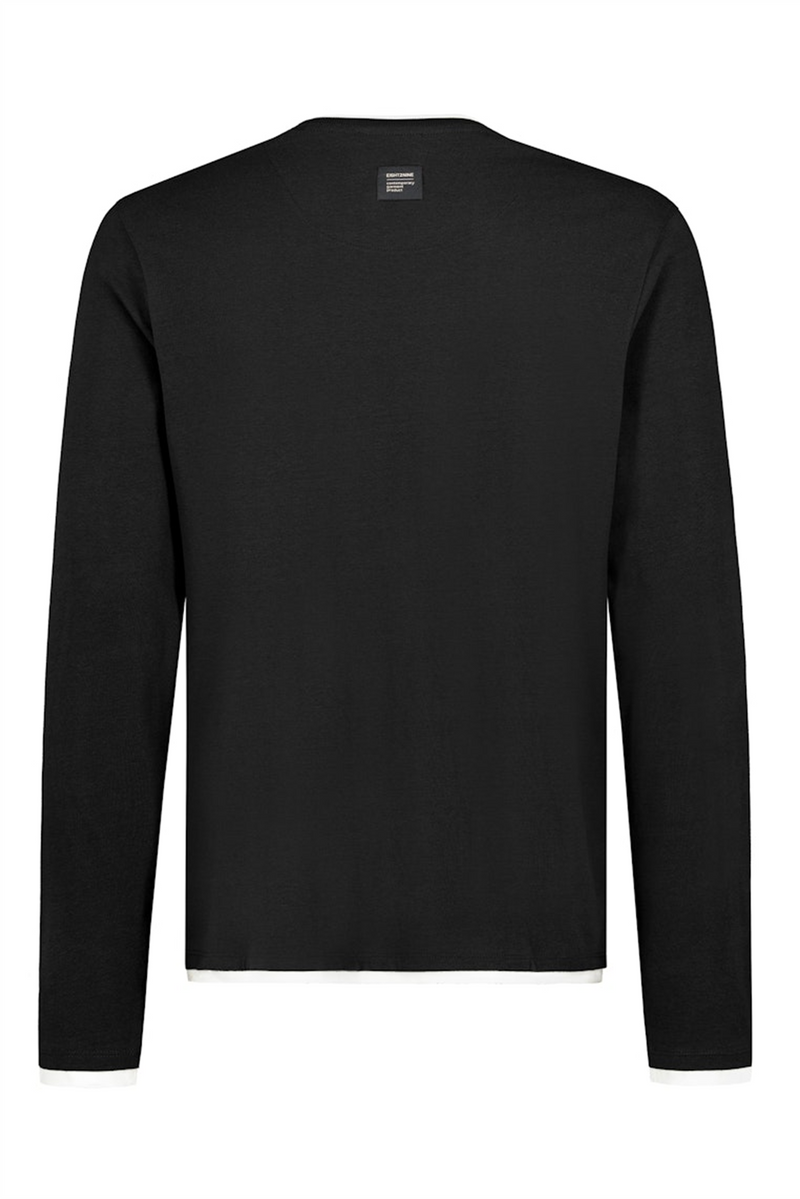 EIGHT 2 NINE Longsleeve Black