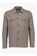 LINDBERGH Hemd Jacke Deep Sand Mel