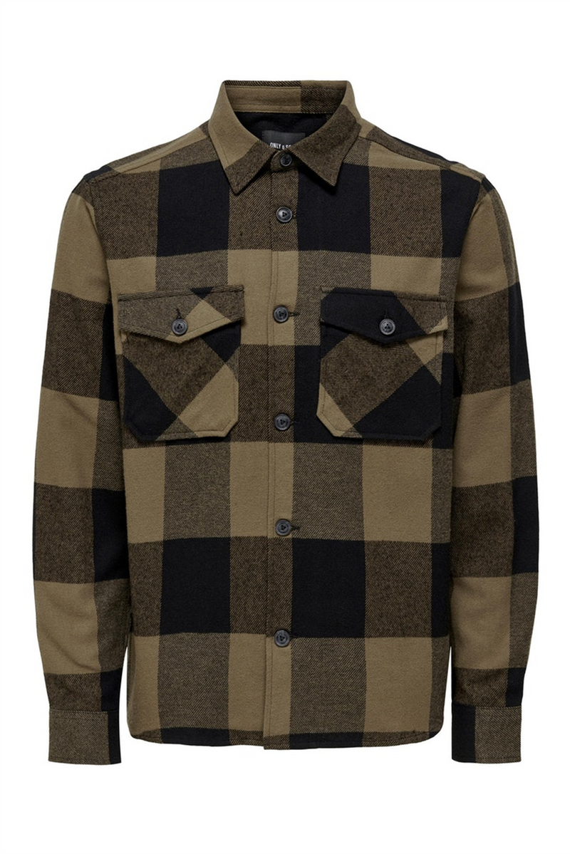 ONLY & SONS Overshirt Partridge