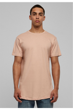 URBAN CLASSICS Shaped Long T-Shirt Light Rose