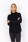 SOYACONCEPT  Stehkragen Pullover Schwarz