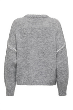 JDY Pullover Light Grey Melange