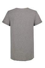 SUBLEVEL Long T-Shirt Dark Beige