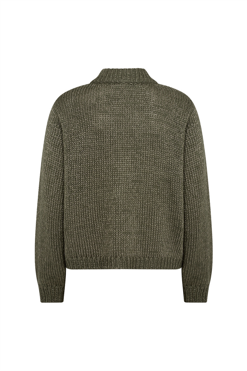 SOYACONCEPT Cardigan Dunkelgrün