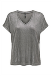 ONLY Blusenshirt Dark Grey Gun Metall