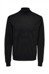 ONLY & SONS Dünner Rollkragen Pullover Black