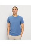 OLYMP T-Shirt Rauchblau