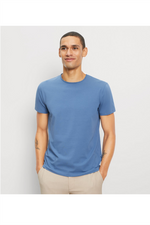 OLYMP T-Shirt Rauchblau