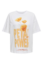 ONLY T-Shirt Bright White Power