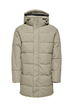 ONLY & SONS Winter Quilted Jacke Desert Taupe