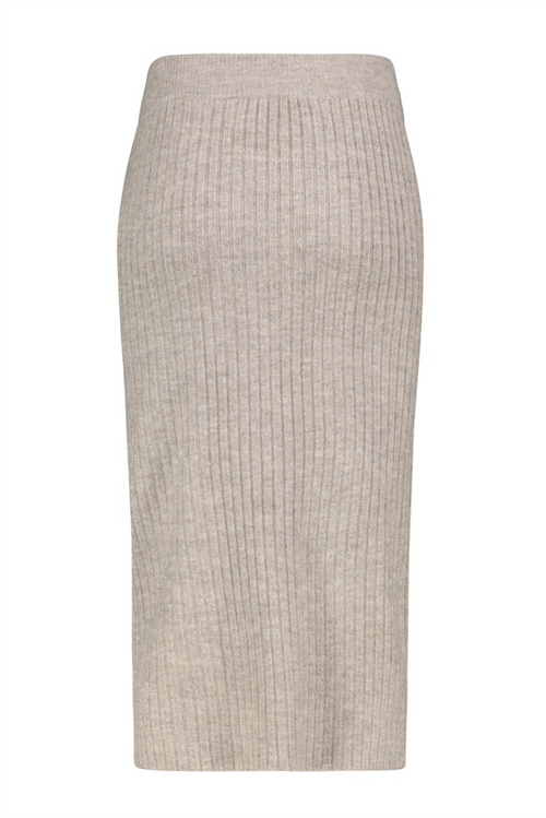 SUBLEVEL Strick Rock Dark Beige