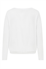 SUBLEVEL Langarm T-Shirt White
