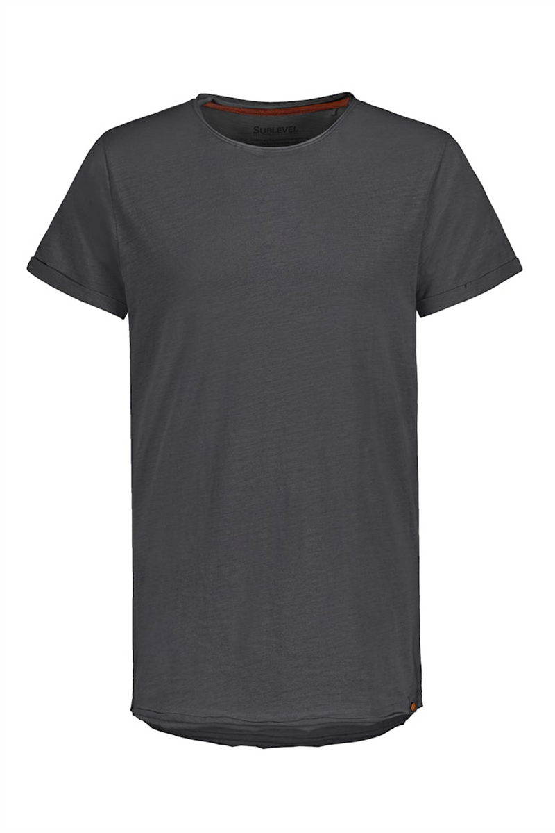 SUBLEVEL Long T-Shirt Dark Grey