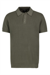 SUBLEVEL Strick Poloshirt Middle Green