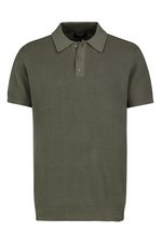 SUBLEVEL Strick Poloshirt Middle Green