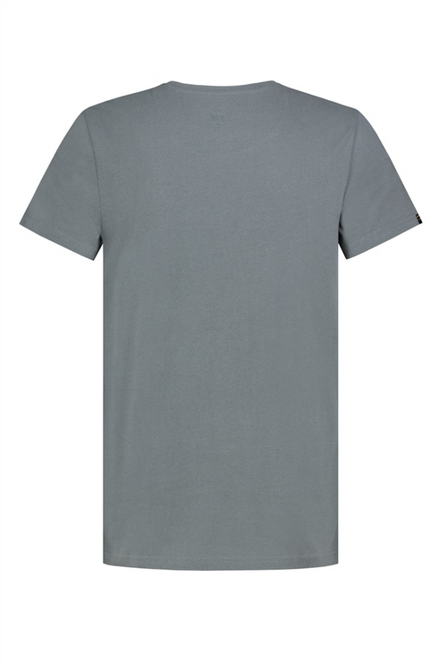 EIGHT 2 NINE Basic T-Shirt Middle Grey