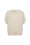 SOYACONCEPT Kurzarm Pullover Creme