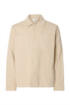 SELECTED HOMME Cord Overshirt Oatmeal