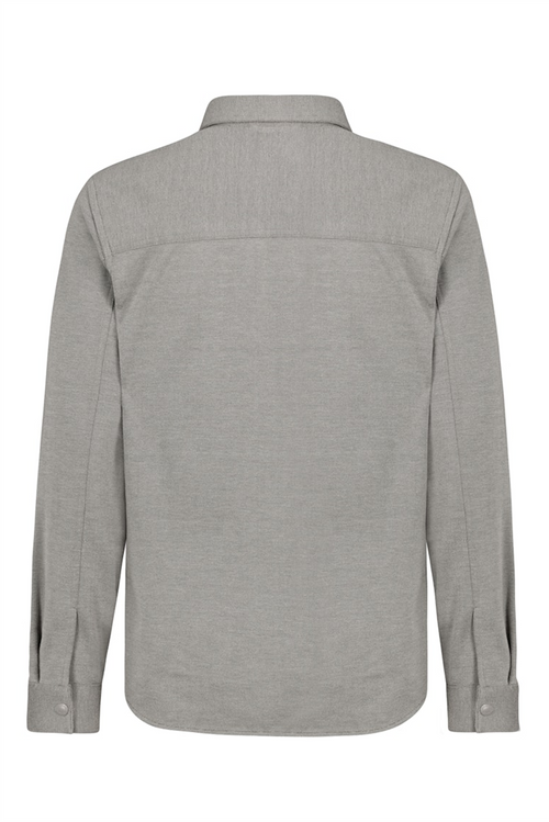 SUBLEVEL Leichtes Overshirt Dark Beige