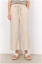 SOYACONCEPT Leinen Hose Helles Sand