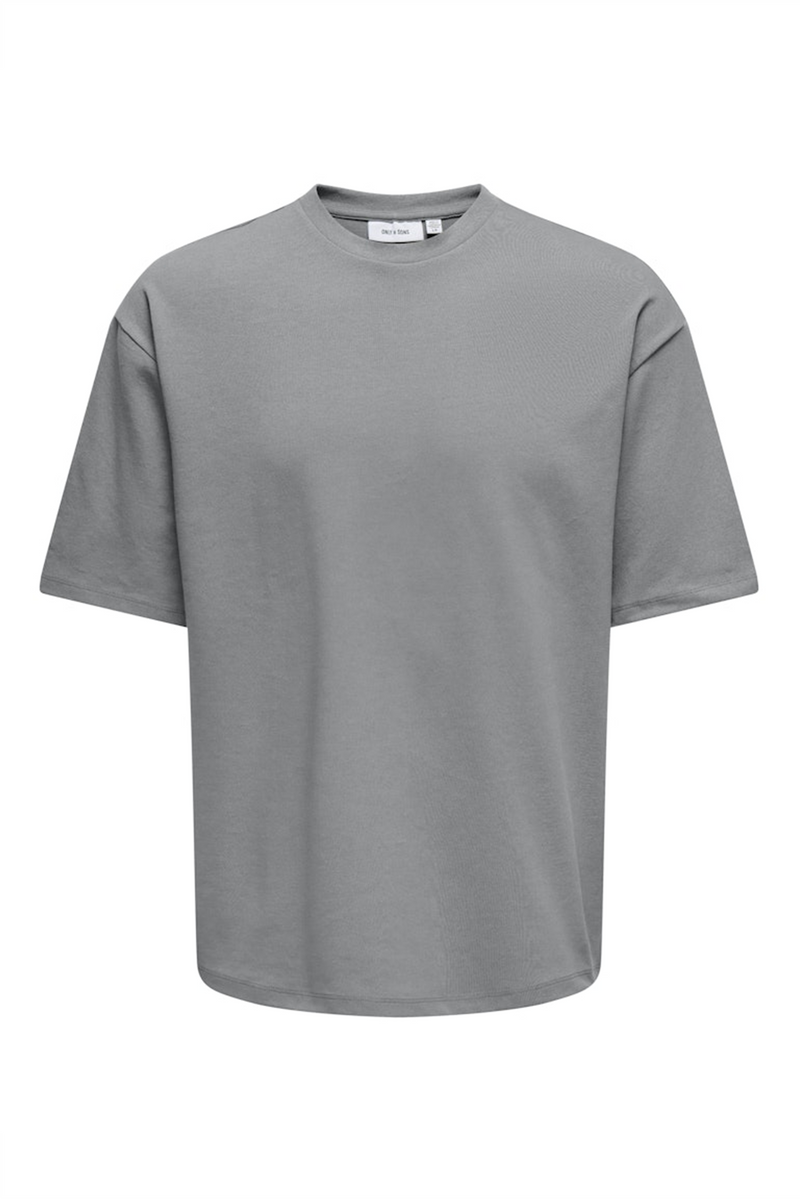 ONLY & SONS Soft T-Shirt Ultimate Grey