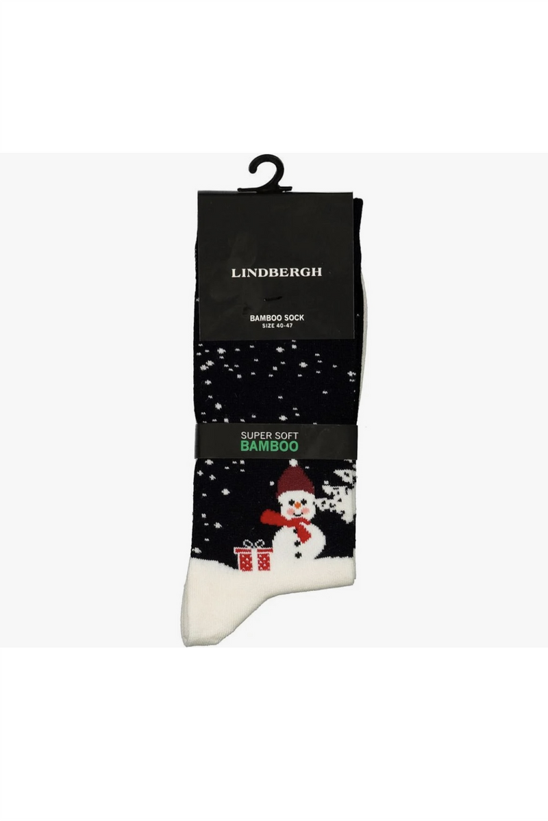 LINDBERGH Weihnachts Socken Off White