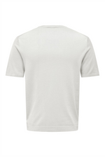 ONLY & SONS Strick T-Shirt Cloud Dancer