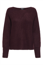 ONLY Pullover Mauve Wine Melange